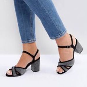 Asos block heel sandals